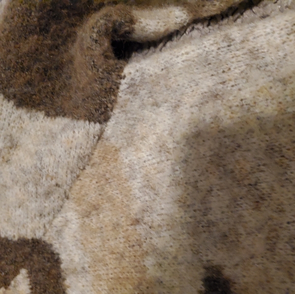 Anthropologie Moth Women's Camouflage Sweater Size XS - Picture 5 of 8